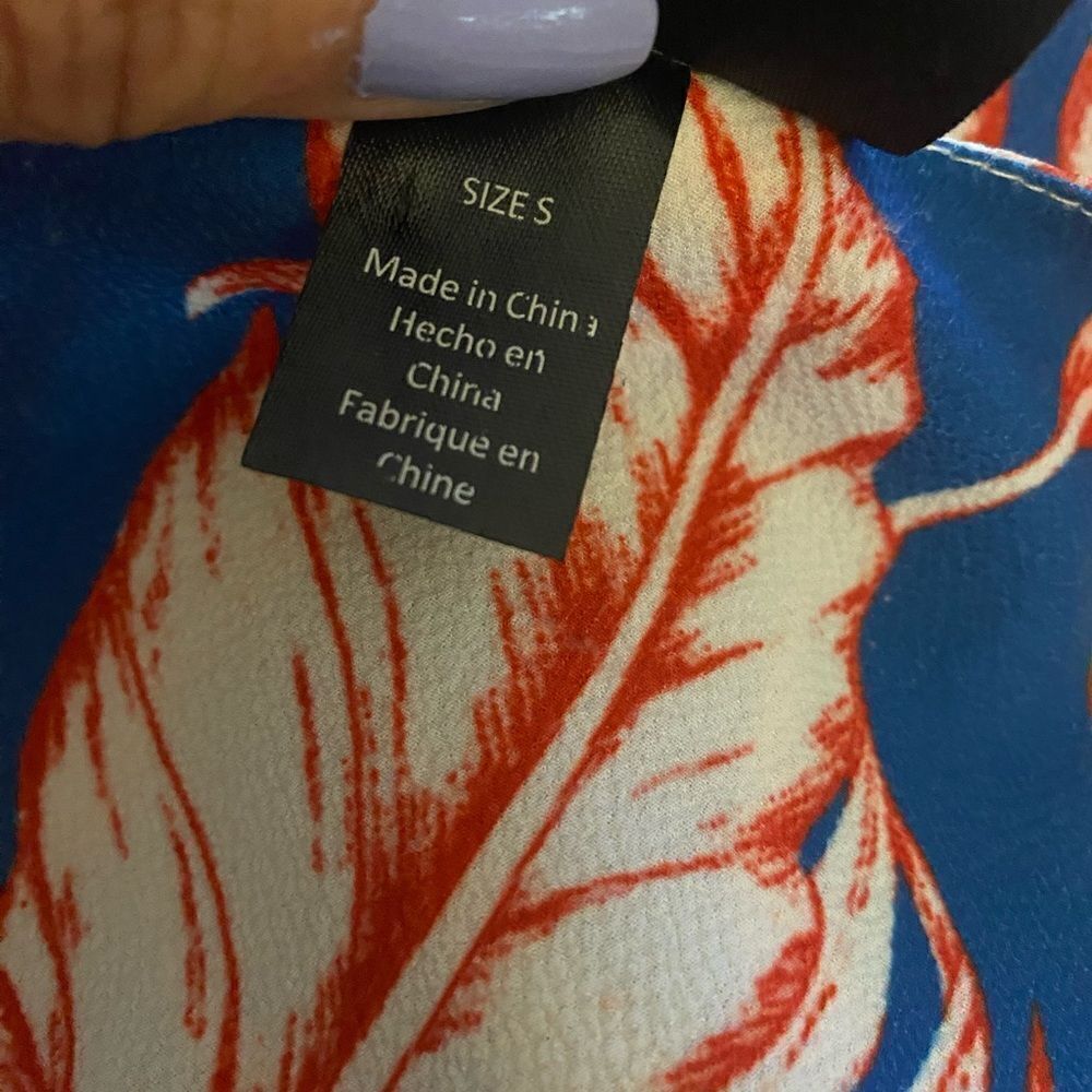 NWOT Tropical Dress by Nightwalker Sz S - Picture 7 of 9